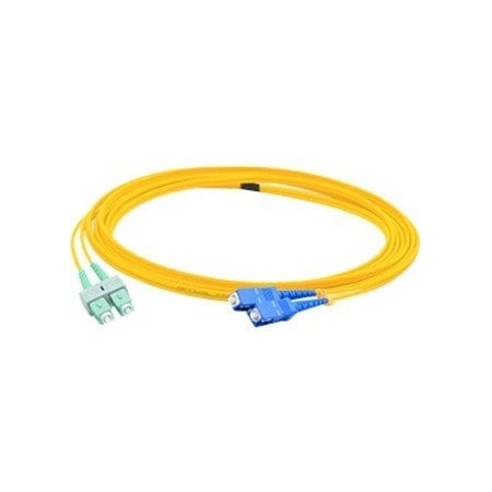 Add-On This Is A 2M Angled Sc (Male) To Sc (Male) Yellow Simplex Riser-Rated ADD-ASC-SC-2MS9SMF